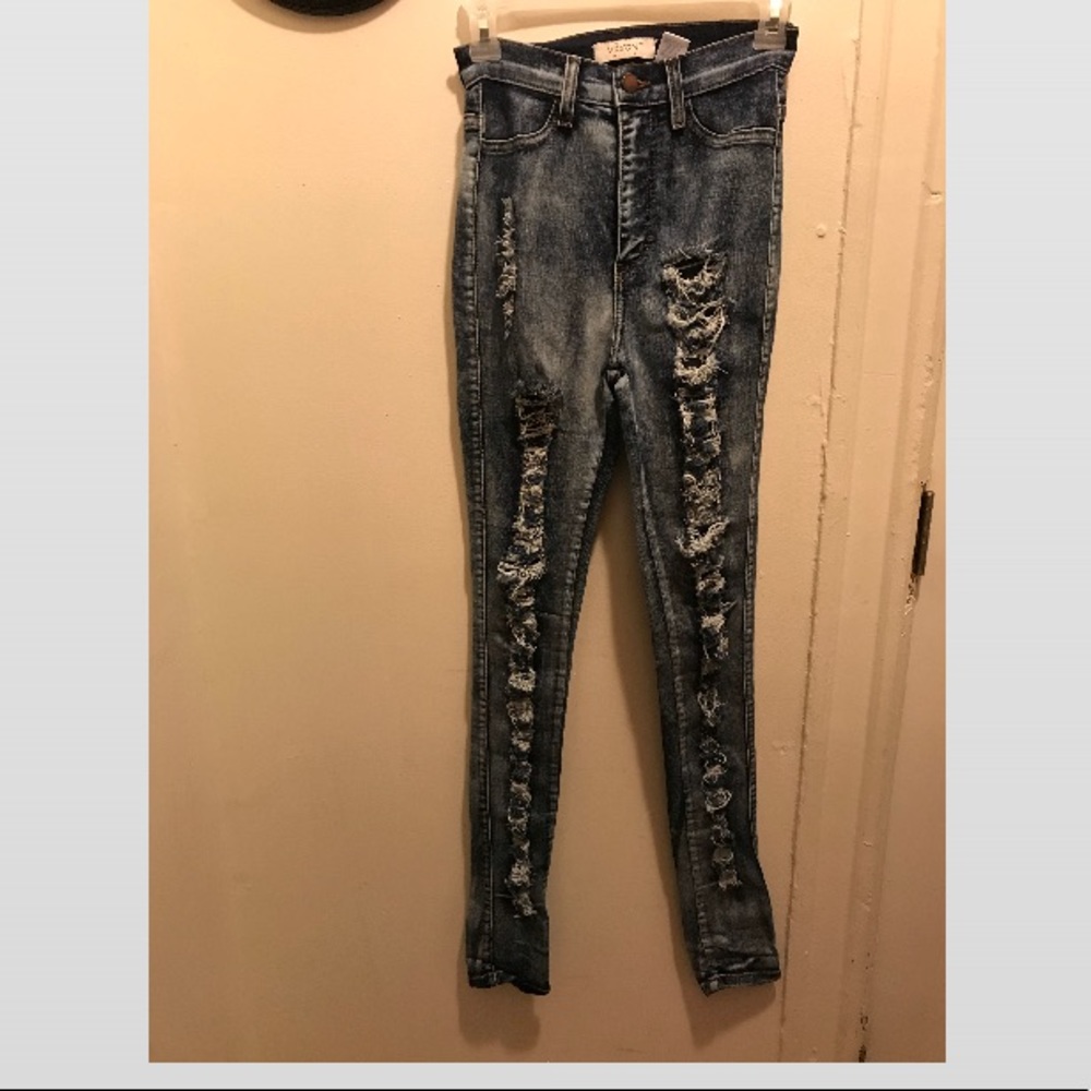 High waisted jeans size 3